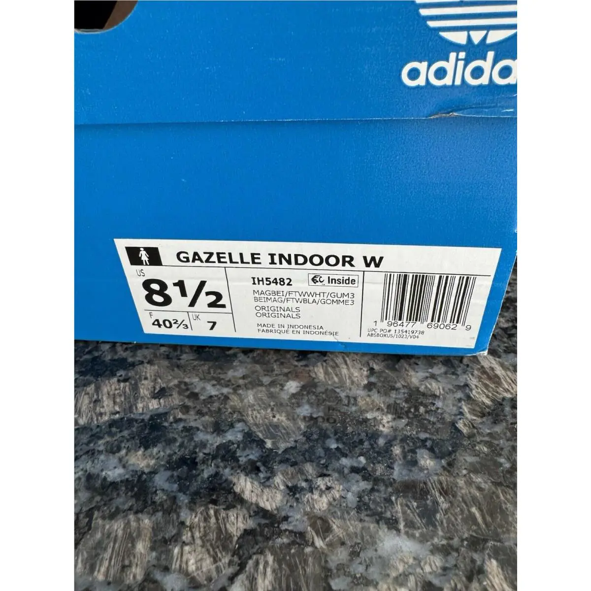 Adidas shoes - adidas Gazelle - Gazelle - IH5482 - Magic Beige/Cloud White/Gum 16