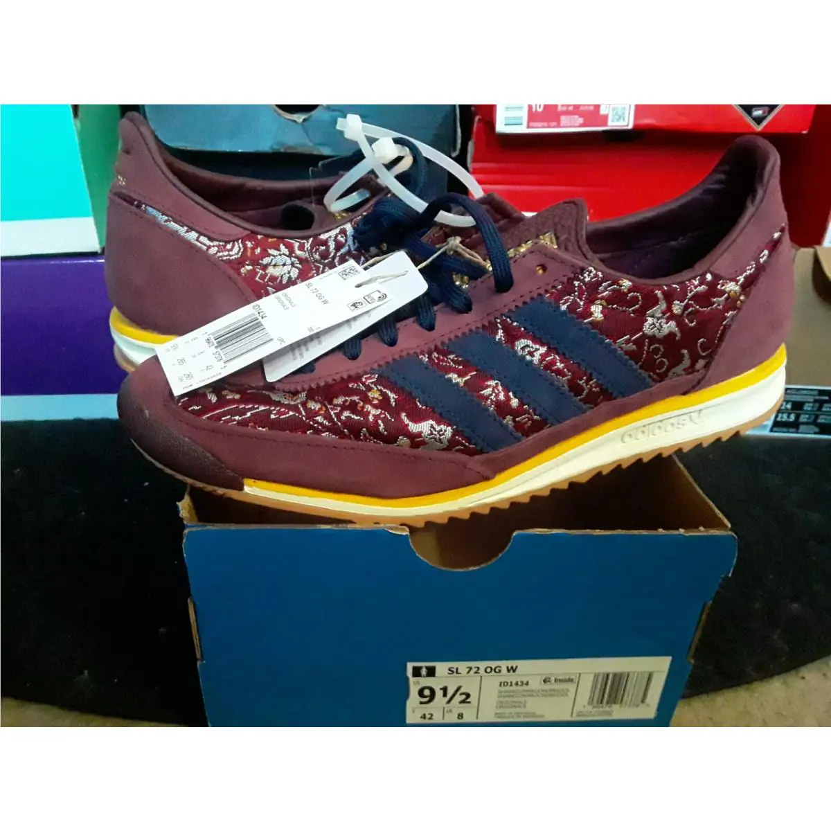 Adidas shoes - adidas SL 72 - ID1434 - Red 7