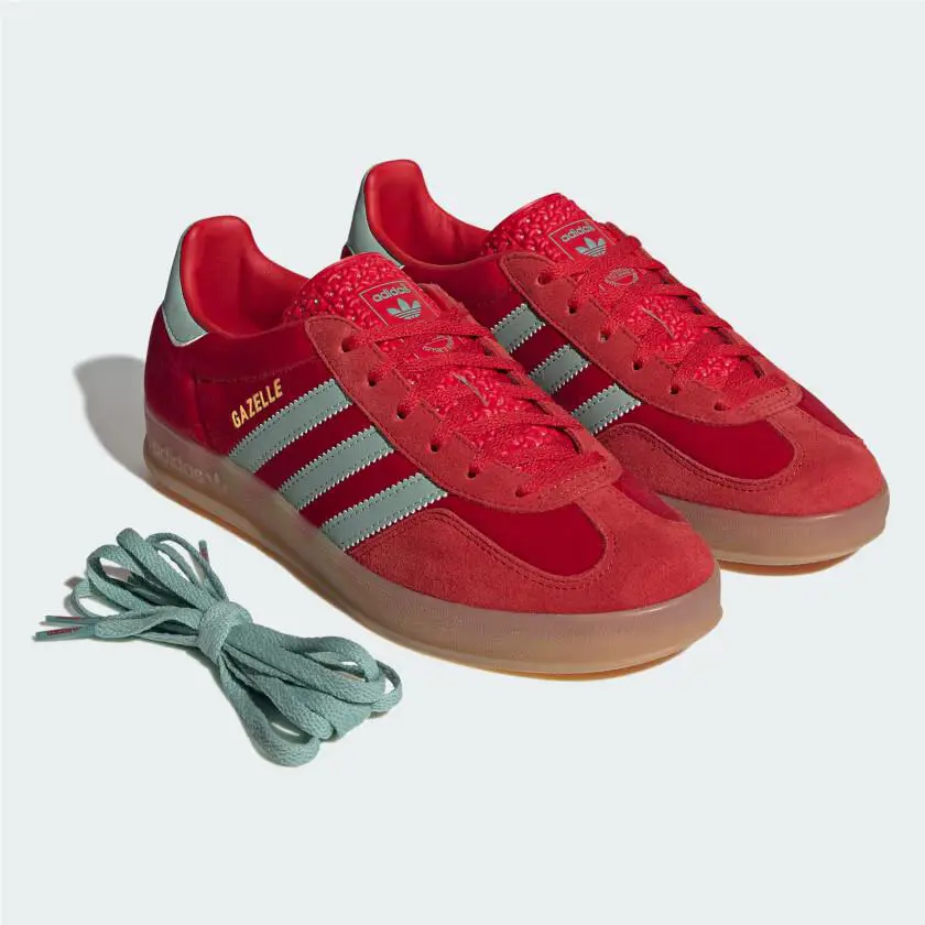 Adidas shoes - adidas Gazelle - Gazelle - IG6786 - Red 17