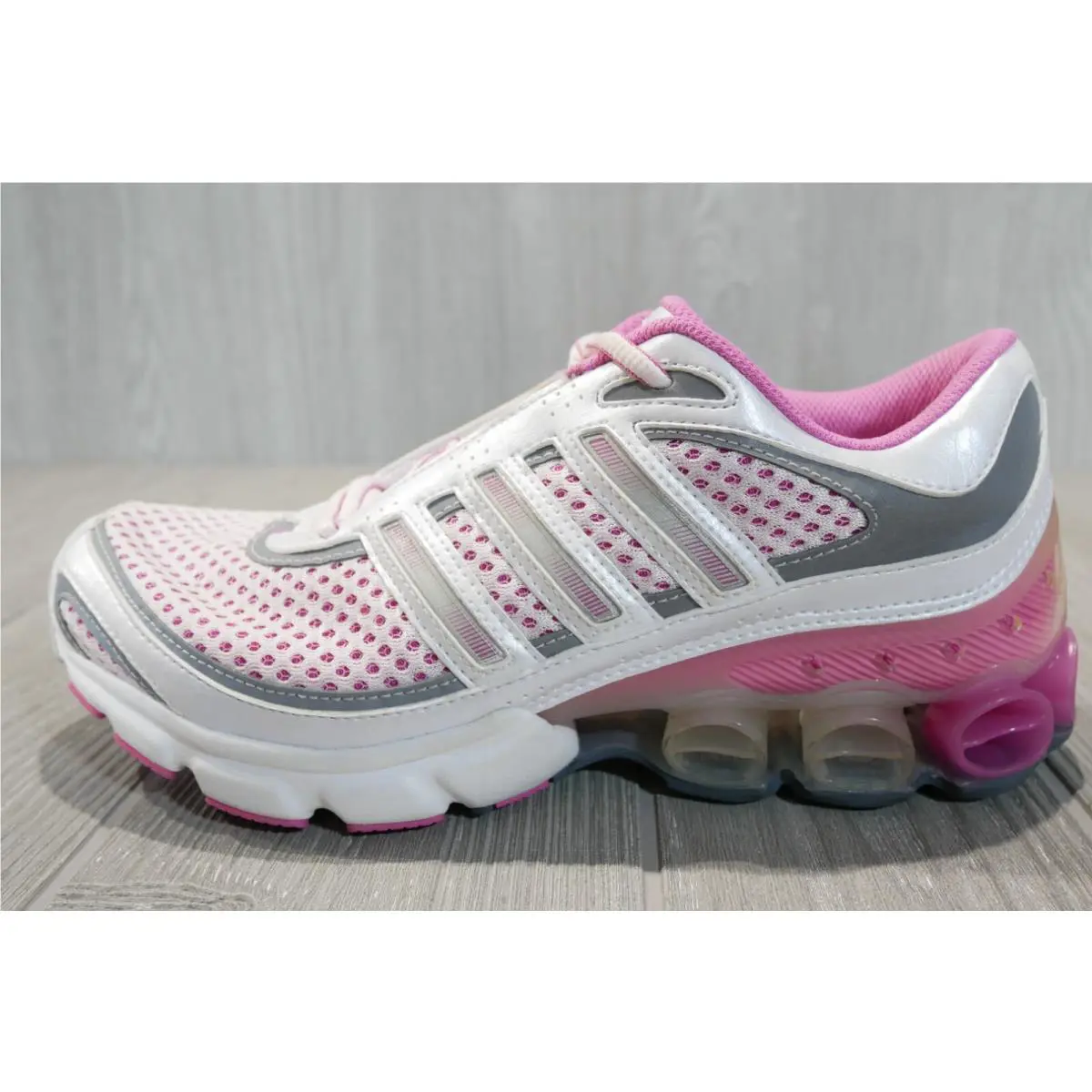 Vintage Adidas Microbounce Pro Star Pink Running 2008 Womens 7.5 Oss