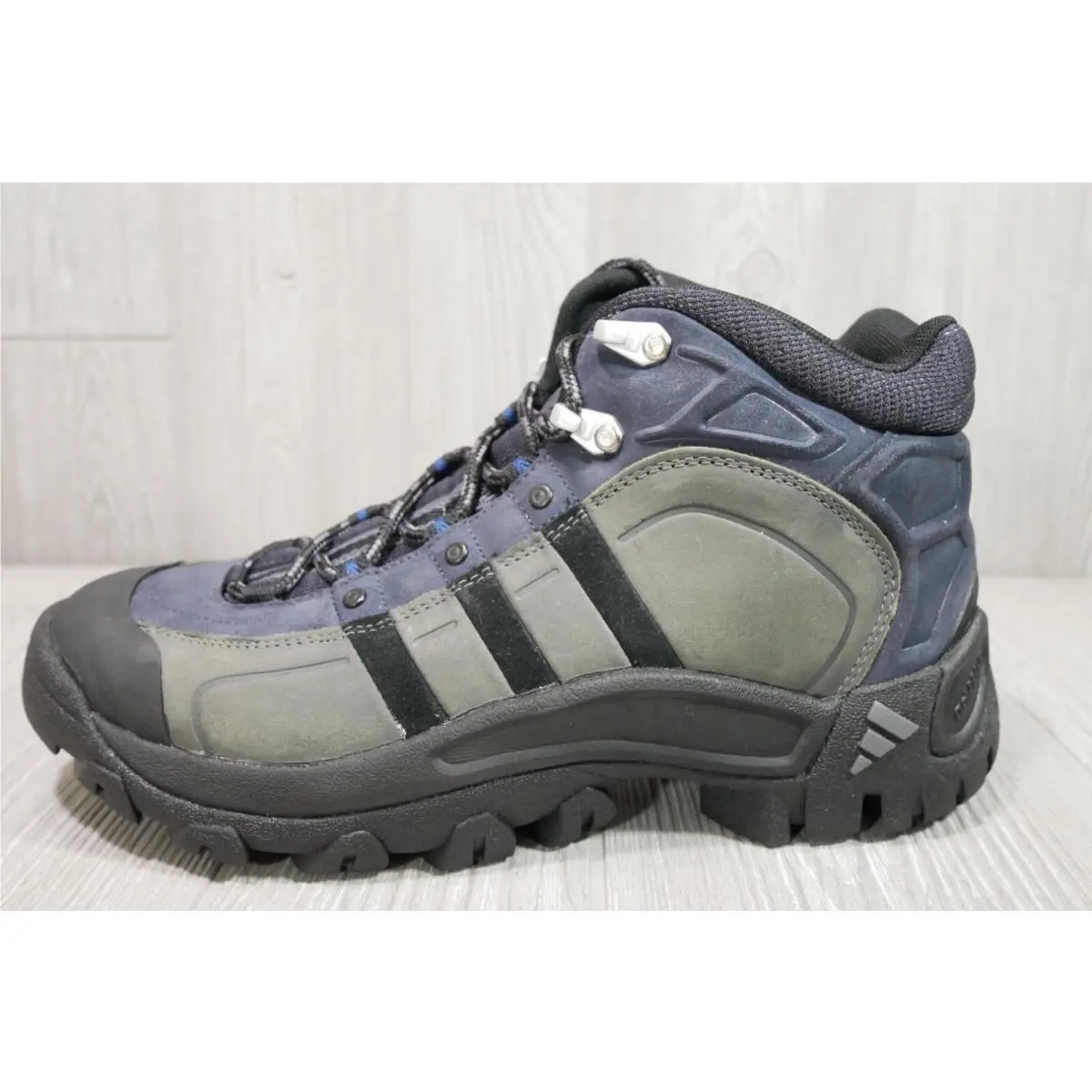 Adidas Augur Iii Black Hiking Boots Shoes 2000 Mens Size 9 Oss