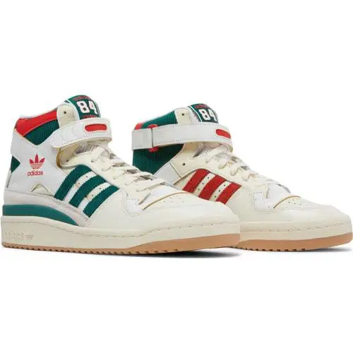 7.5 10 Adidas Forum 84 High GX9055 Green Red Mens