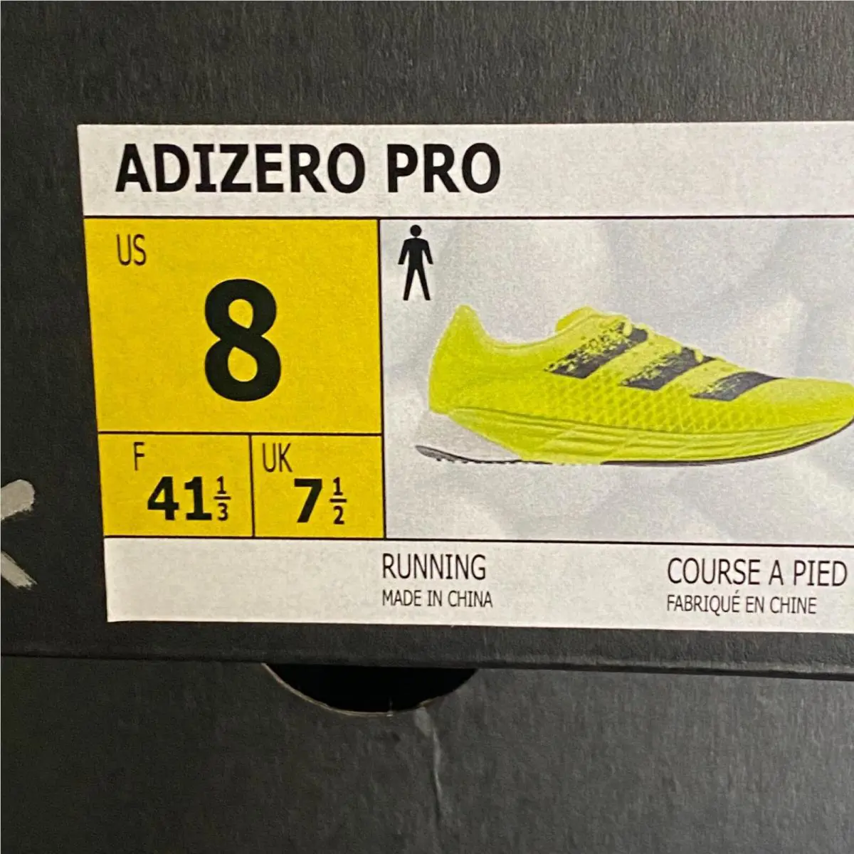 Adidas shoes - Adizero Pro - Adizero Pro - FY0101 - Yellow 11