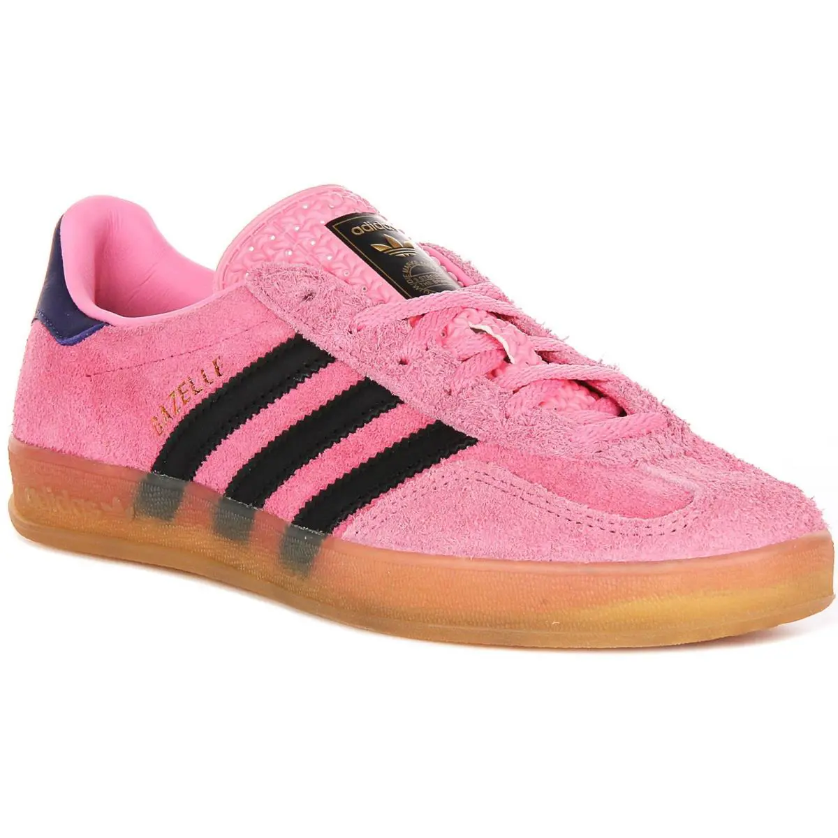 Adidas Gazelle Indoor Suede 3 Layer Gum Sole Womens Sneakers In Pink US 5 - 8 - Pink