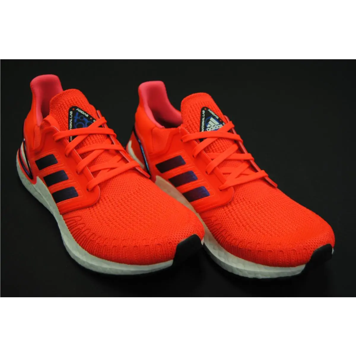 FV8449 Men`s Adidas Ultraboost 20 Iss US National Lab Solar Red AM427
