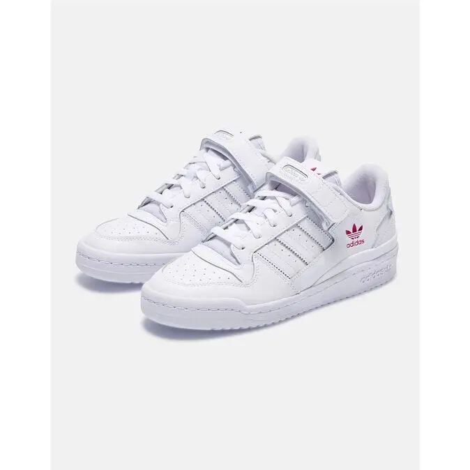 Adidas shoes - adidas Forum Low - Forum Low - G58001 - Cloud White/Shock Pink 8