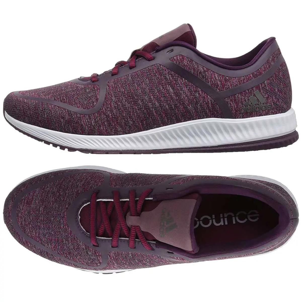 Women Adidas Sneakers Size 6 Athletics B Red Heather Running Training Shoes