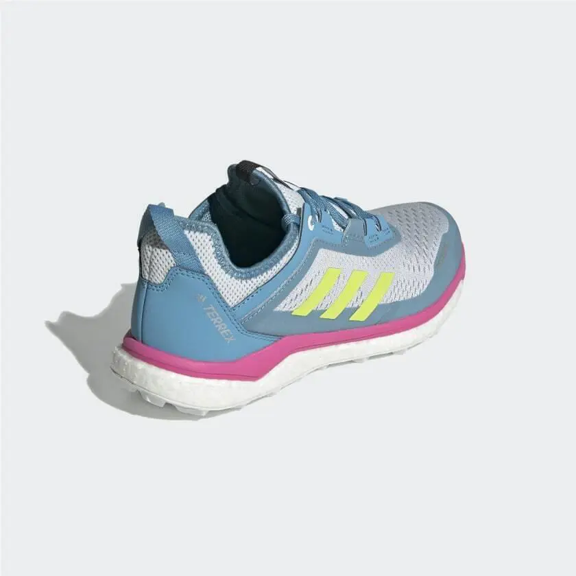 Adidas shoes - adidas Terrex Agravic Flow - Terrex Agravic Flow - FX6966 - Hazy Blue/ Acid Yellow/ Crystal White 7