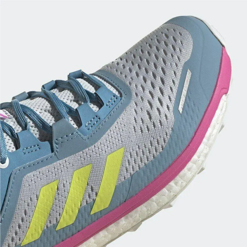 Adidas shoes - adidas Terrex Agravic Flow - Terrex Agravic Flow - FX6966 - Hazy Blue/ Acid Yellow/ Crystal White 22