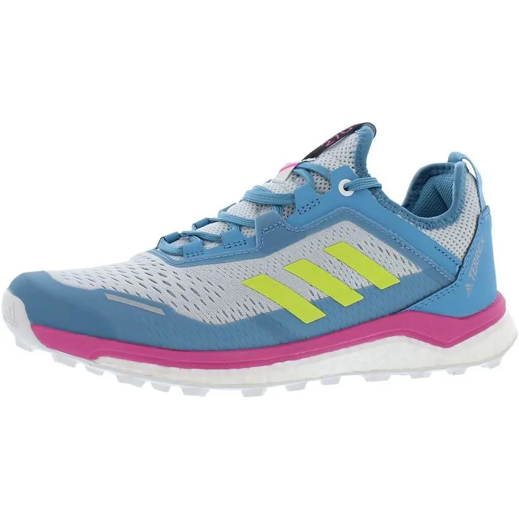 Adidas shoes - adidas Terrex Agravic Flow - Terrex Agravic Flow - FX6966 - Hazy Blue/ Acid Yellow/ Crystal White 13