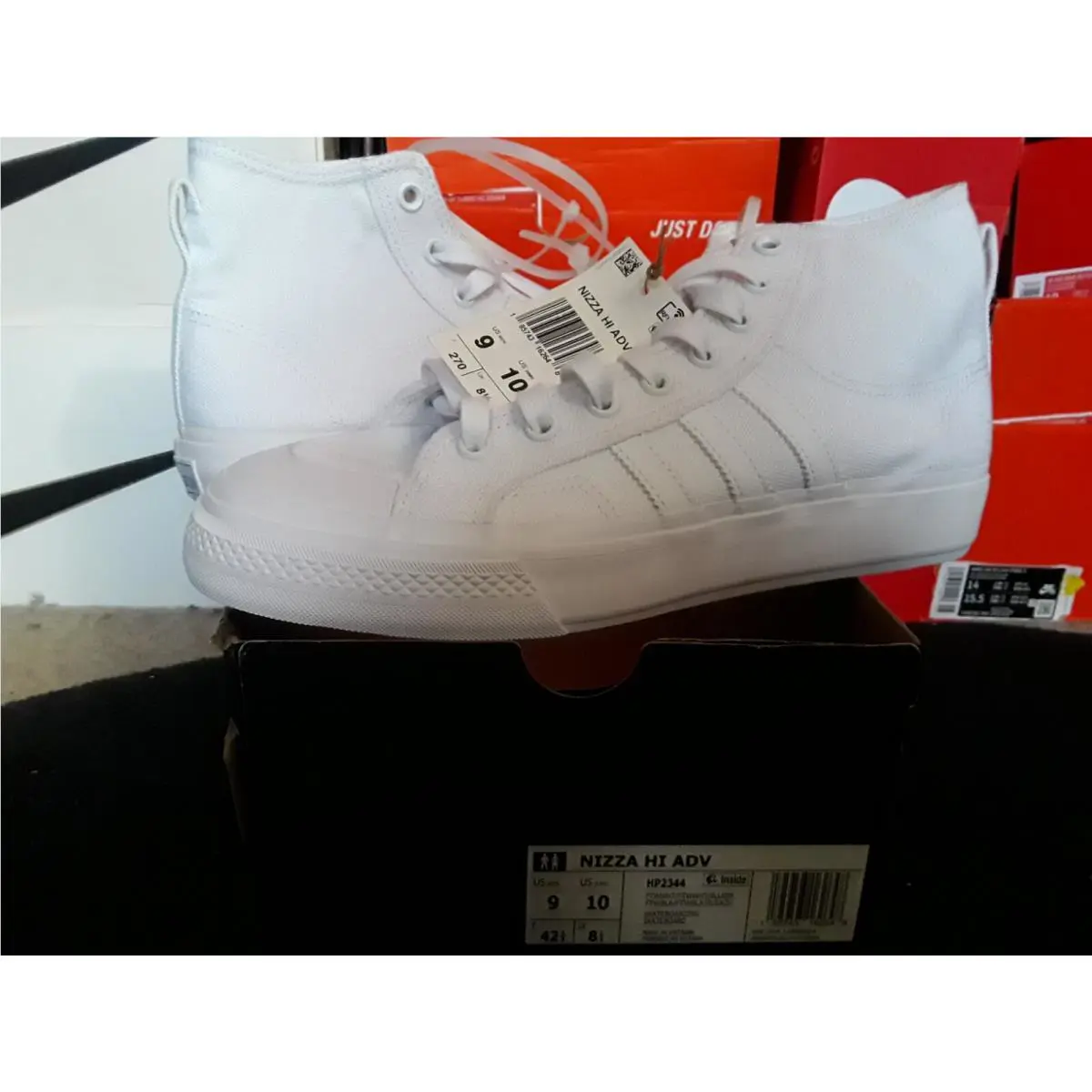 Adidas shoes - adidas Nizza - Nizza - HP2344 - White 4