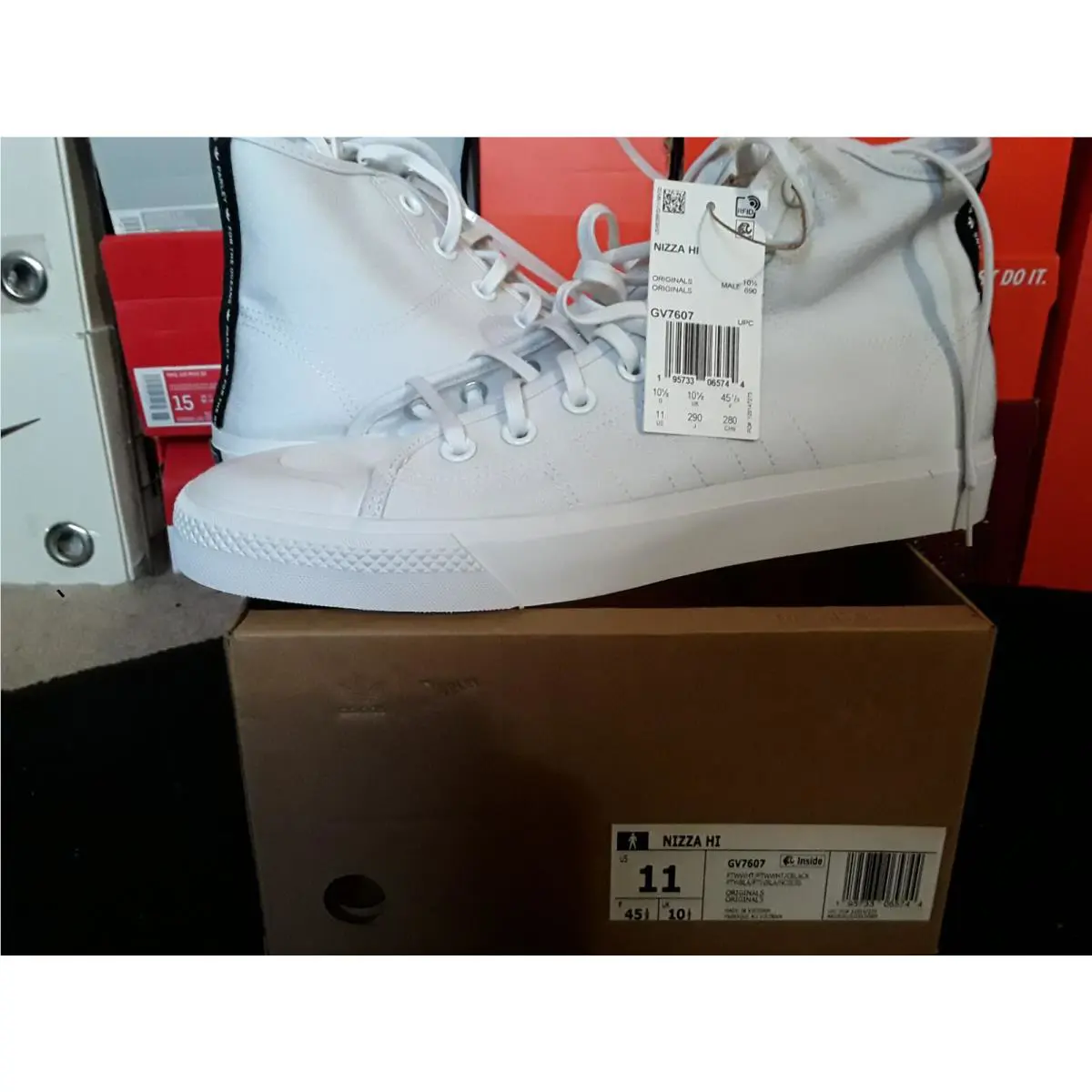 Adidas shoes - adidas Nizza - Nizza - HP2344 - White 5