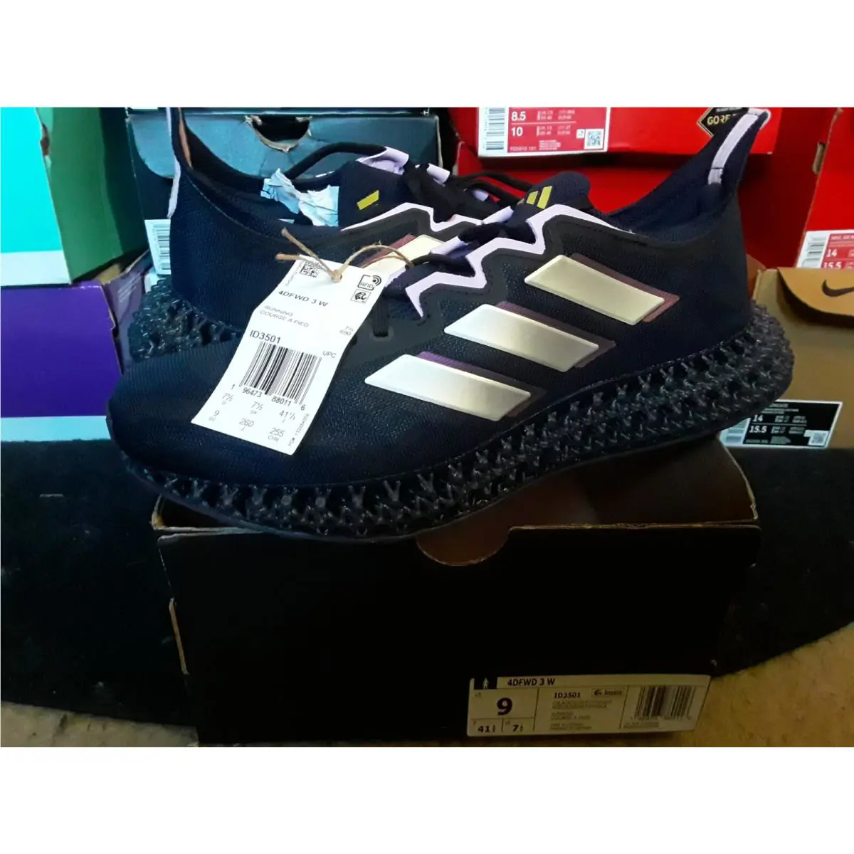 Adidas shoes - adidas 4DFWD - Id3501 - Black 4