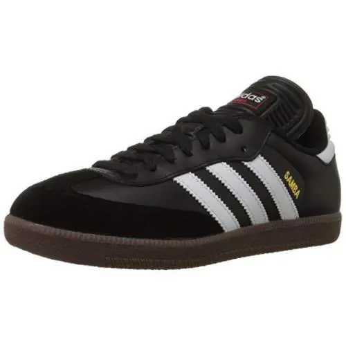 Adidas Men`s Samba Classic 034563 Indoor Soccer Shoe - Black/White