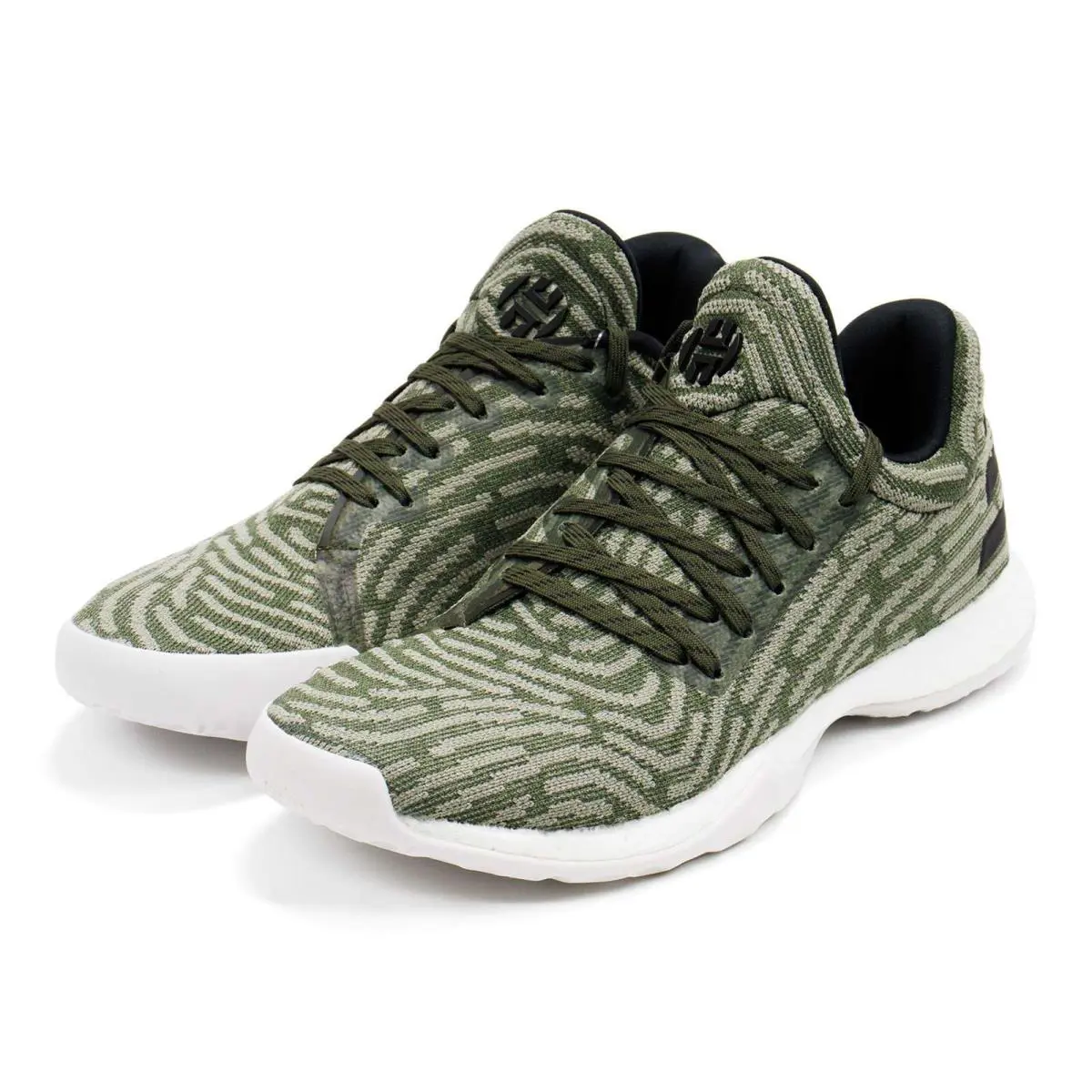 Adidas Men’s Athletic Sneakers Harden Vol.1 LS Primeknit Basketball Shoes - Green