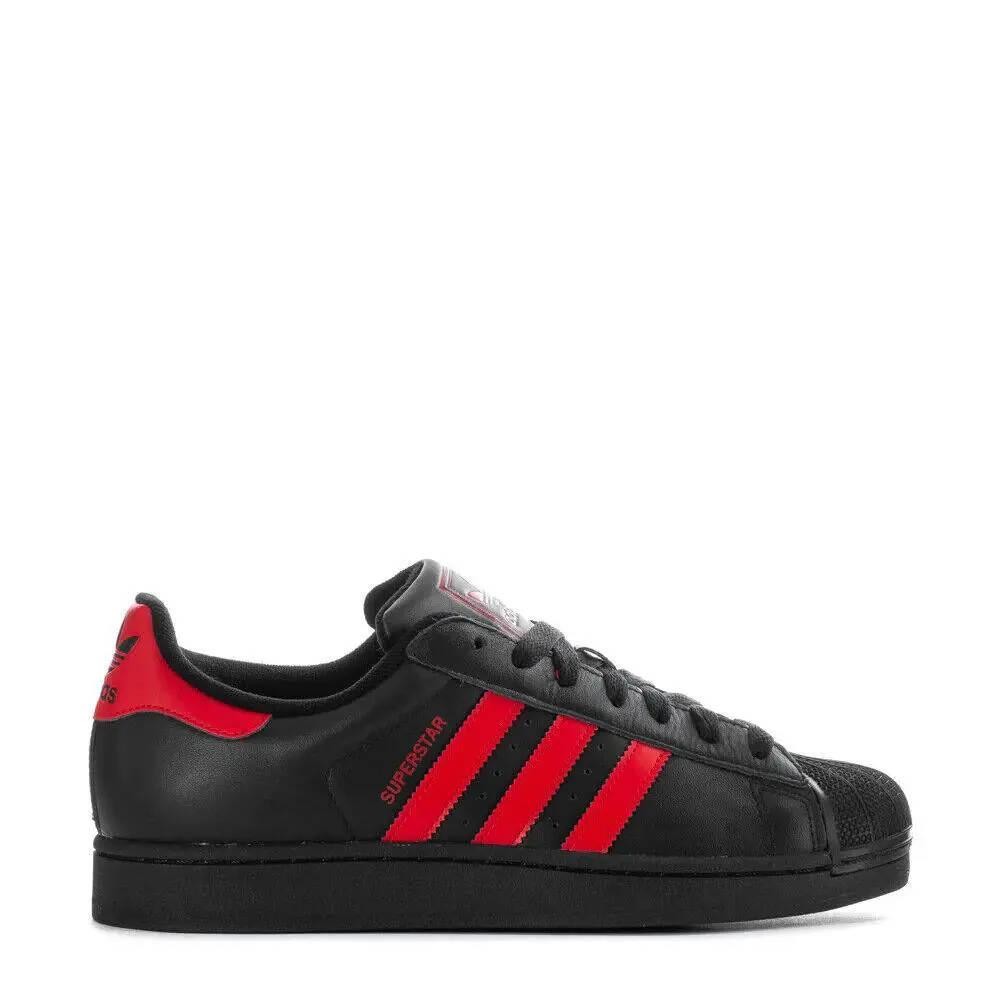 Adidas Superstar II Black/better Scarlet/black Red JQ2309 - Black