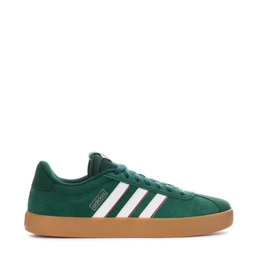 Adidas VL Court 3.0 IH4790 Mexico Dark Green/white/collegiate Burgundy Shoes - Green