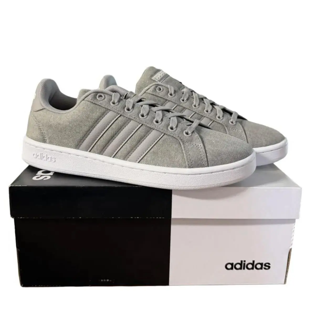 Adidas shoes - adidas Grand Court - Grand Court - EH0633 - Light Granite/Light Granite/Orbit Grey 6