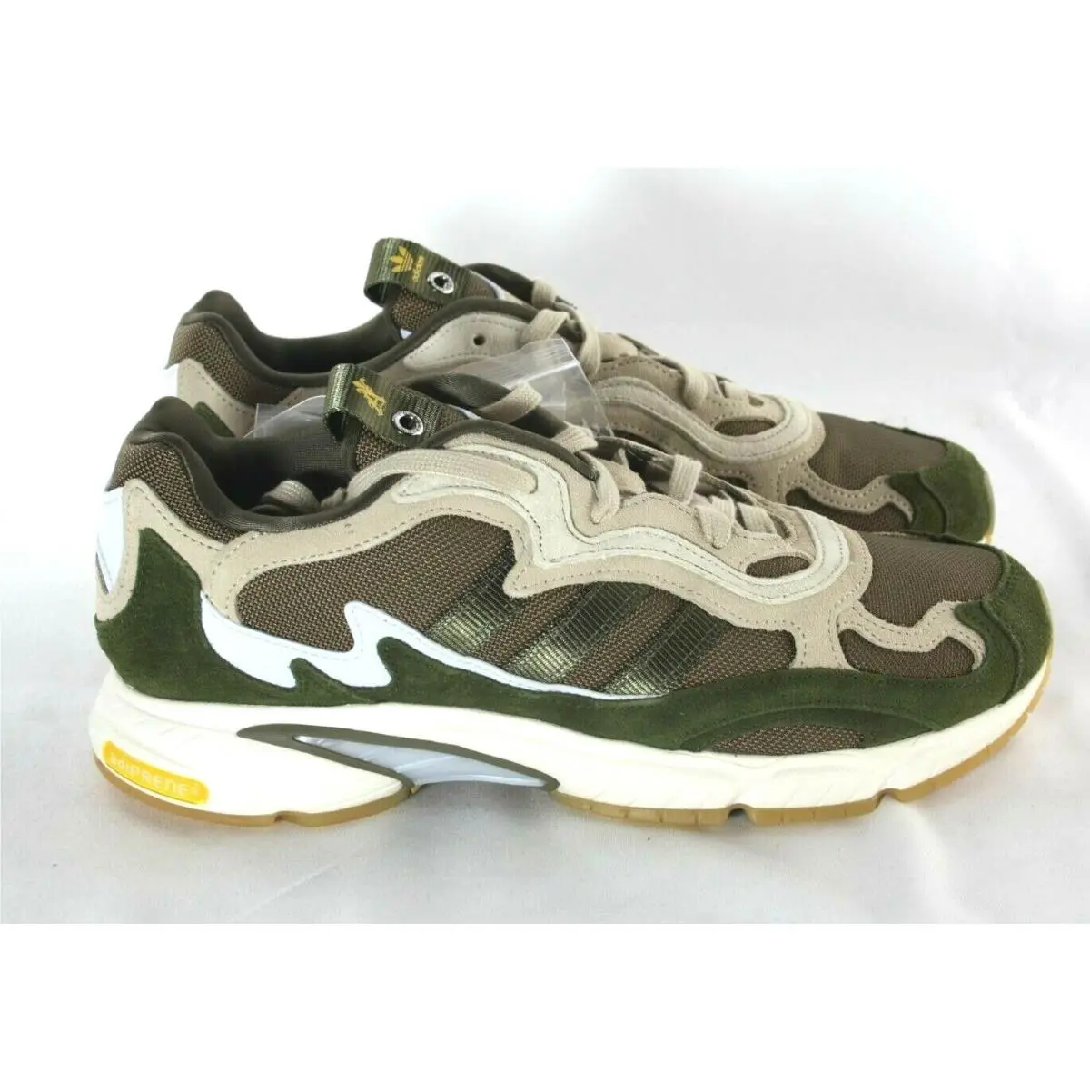 Adidas shoes - adidas Temper Run - Temper Run - BD8043 - WHITE/BROWN/BROWN 6