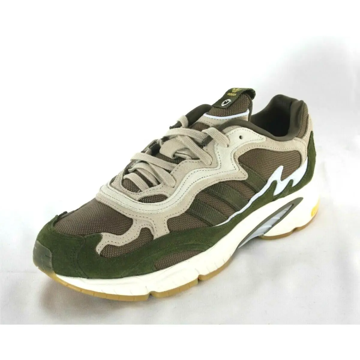 Adidas shoes - adidas Temper Run - Temper Run - BD8043 - WHITE/BROWN/BROWN 10