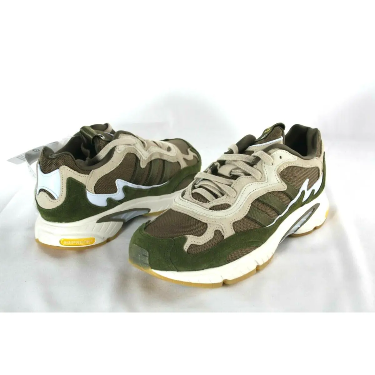 Adidas shoes - adidas Temper Run - Temper Run - BD8043 - WHITE/BROWN/BROWN 14