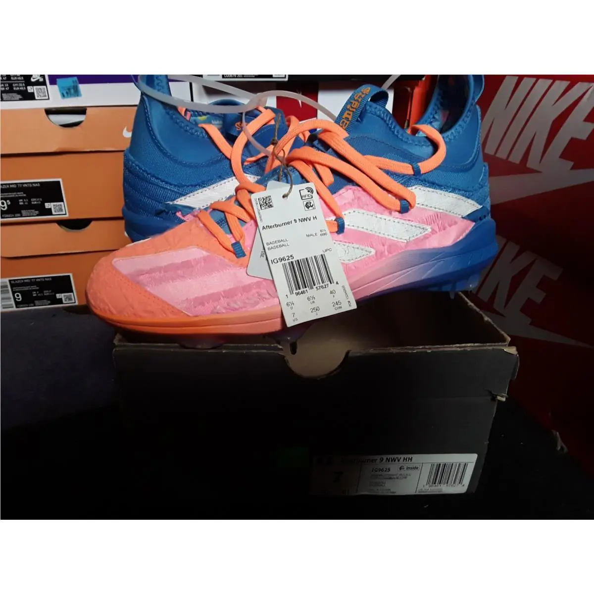 Adidas shoes - adidas adizero Afterburner - adizero Afterburner - IG9625 - Multicolor 4