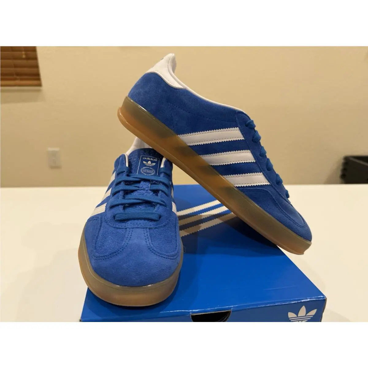 Adidas shoes - adidas Gazelle - Gazelle - JI2061 - Blue, Manufacturer: Blue Bird/Cloud White/Gum 3