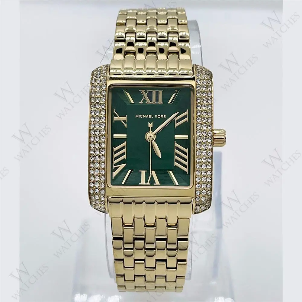 MK4742 Emery Green Sunray Dial Gold Bracelet 33 mm Women`s Watch by Michael Kors
