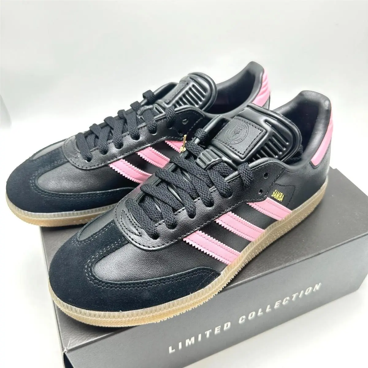 Adidas shoes - adidas Samba - Samba - IH8157 - Black/Pink/Gum 6