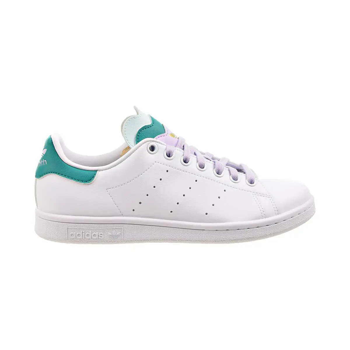 Adidas Stan Smith Women`s Shoes Cloud White-purple Tint-hale Mint H03942 - Cloud White-Purple Tint-Hale Mint
