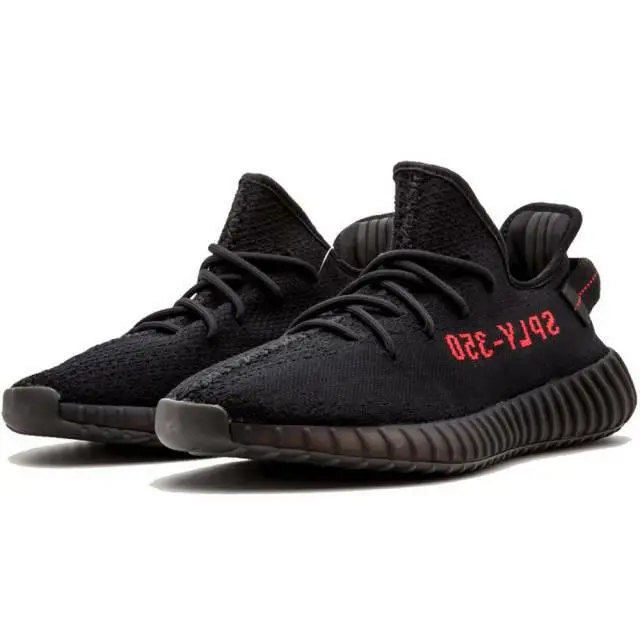 Adidas shoes - adidas Yeezy Boost 350 V2 - CP9652 - Core Black/Core Black/Red 2