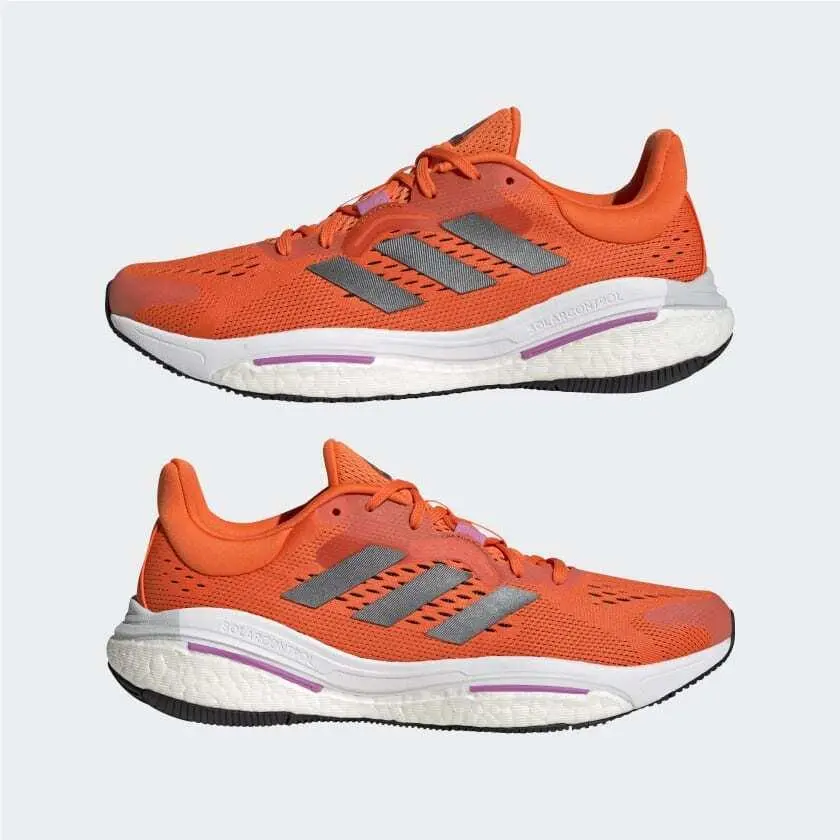 Adidas shoes - Impact Orange, Night Metallic, Pulse Lilac 5