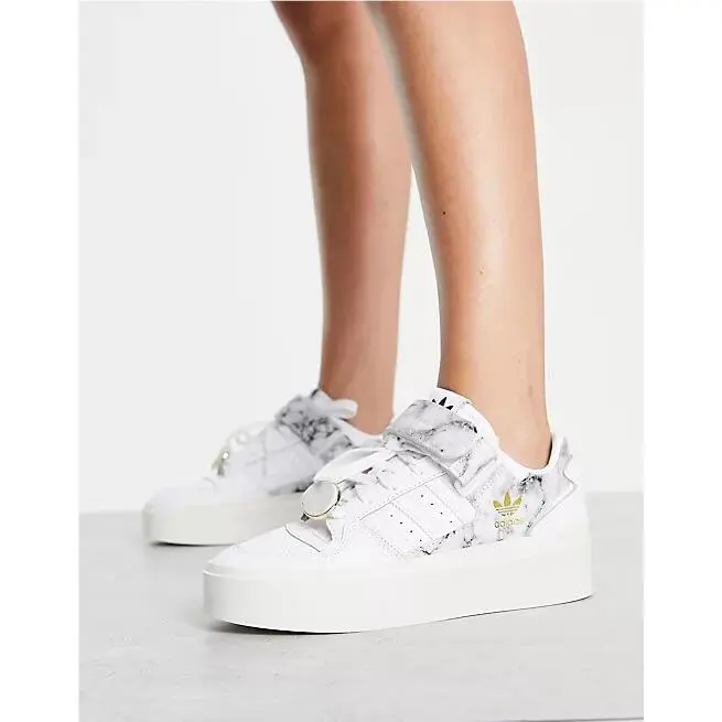 Adidas shoes - FORUM BONEGA - FORUM BONEGA - GY1541 - Cloud White / Cloud White / Gold Metallic 2