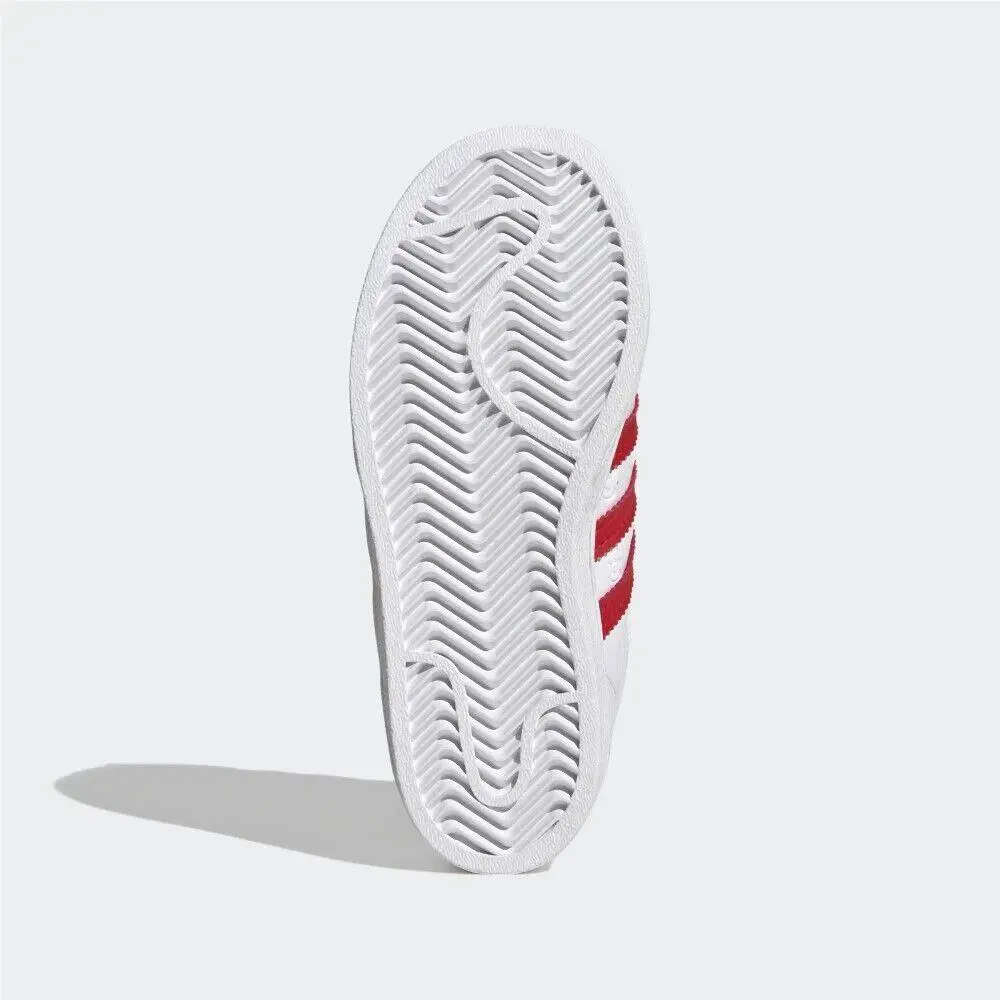 Adidas shoes - Cloud White / Vivid Red / Core Black 8