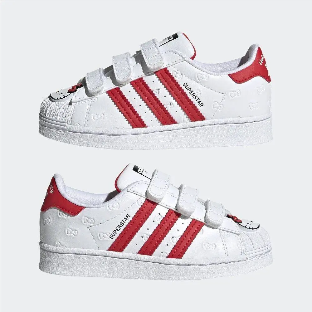 Adidas shoes - Cloud White / Vivid Red / Core Black 0