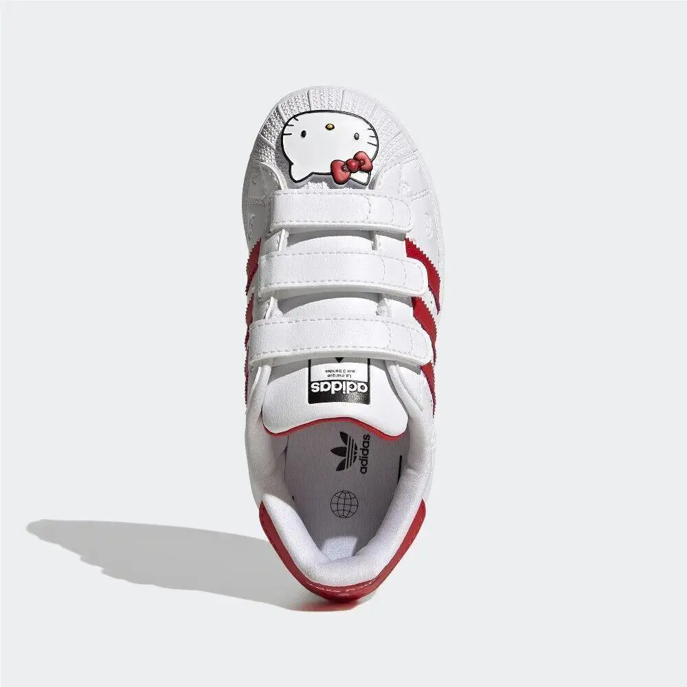 Adidas shoes - Cloud White / Vivid Red / Core Black 3