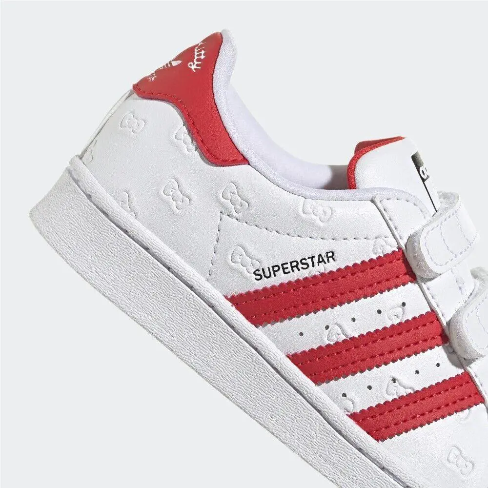 Adidas shoes - Cloud White / Vivid Red / Core Black 4