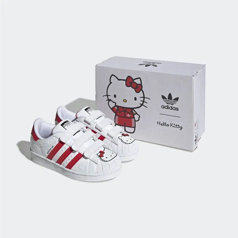 Adidas shoes - Cloud White / Vivid Red / Core Black 10