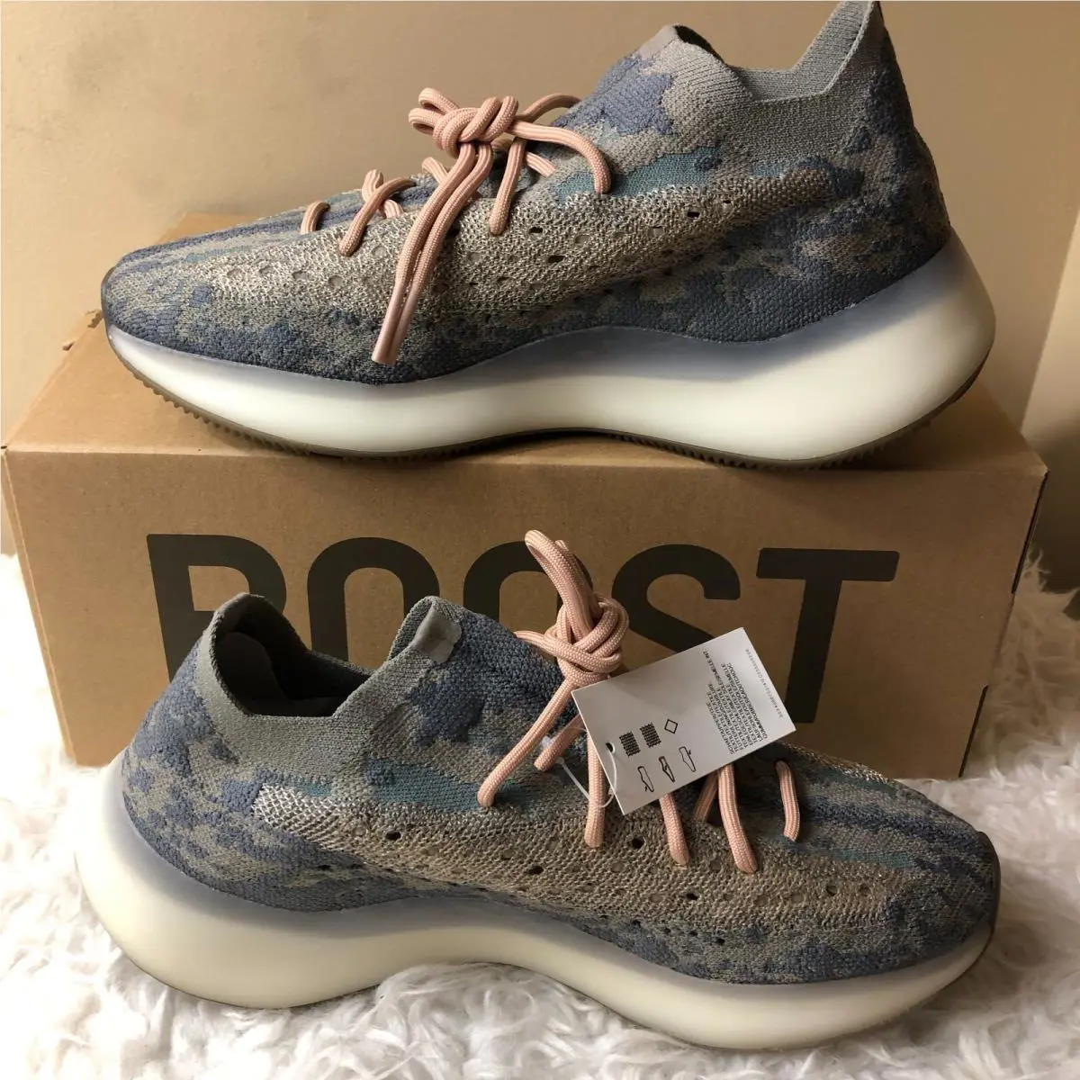 Adidas shoes - adidas Yeezy Boost 380 - Yeezy Boost - FX9846 - Mist/Mist/Mist 0