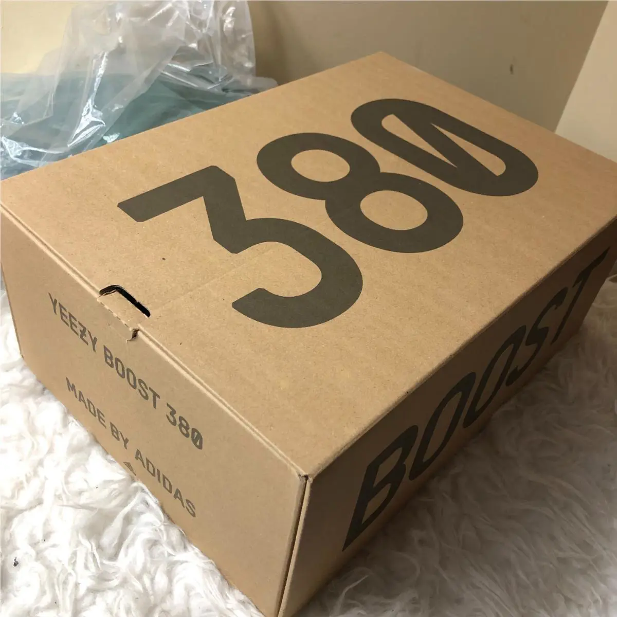 Adidas shoes - adidas Yeezy Boost 380 - Yeezy Boost - FX9846 - Mist/Mist/Mist 5