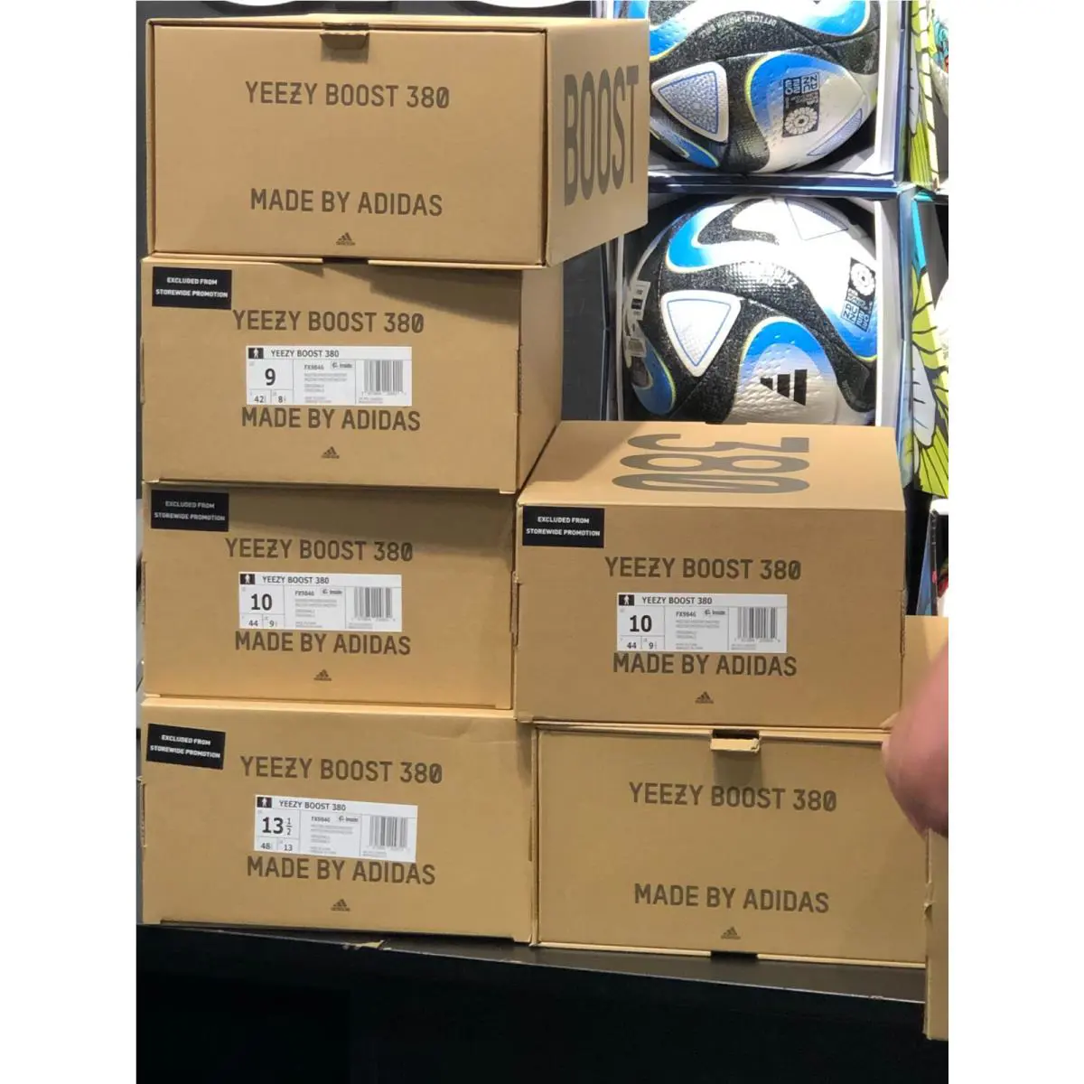 Adidas shoes - adidas Yeezy Boost 380 - Yeezy Boost - FX9846 - Mist/Mist/Mist 6