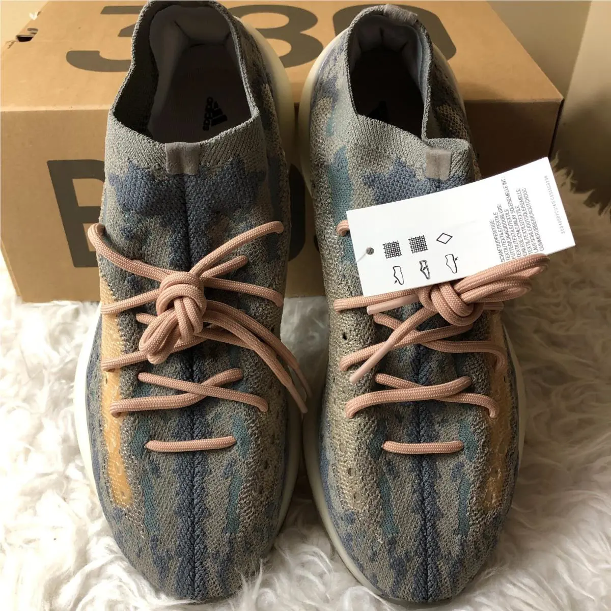 Adidas shoes - adidas Yeezy Boost 380 - Yeezy Boost - FX9846 - Mist/Mist/Mist 10