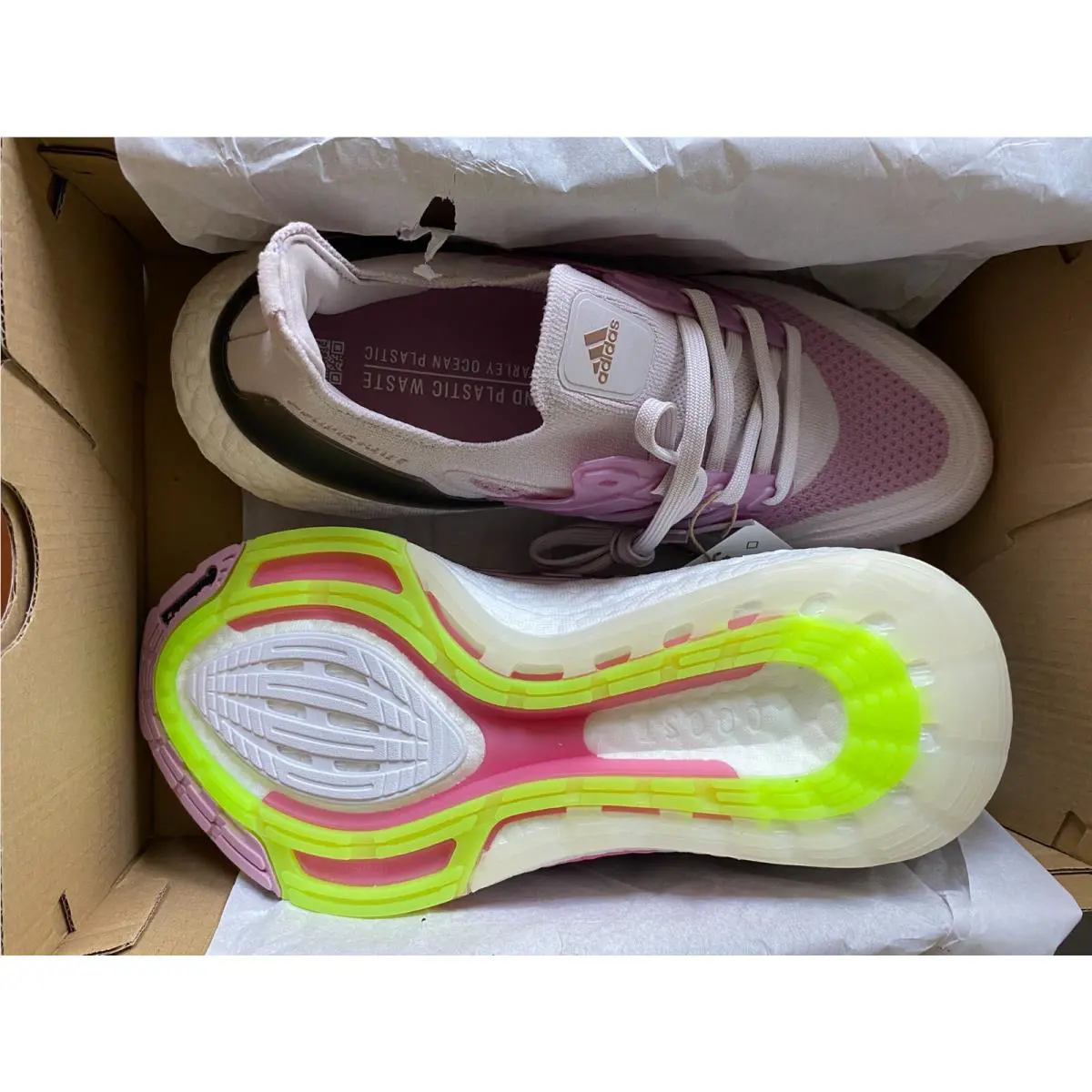 Adidas shoes - adidas Ultraboost 21 - Ultraboost - S23831 - ICE PURPLE/CLOUD WHITE/ROSE TONE 12