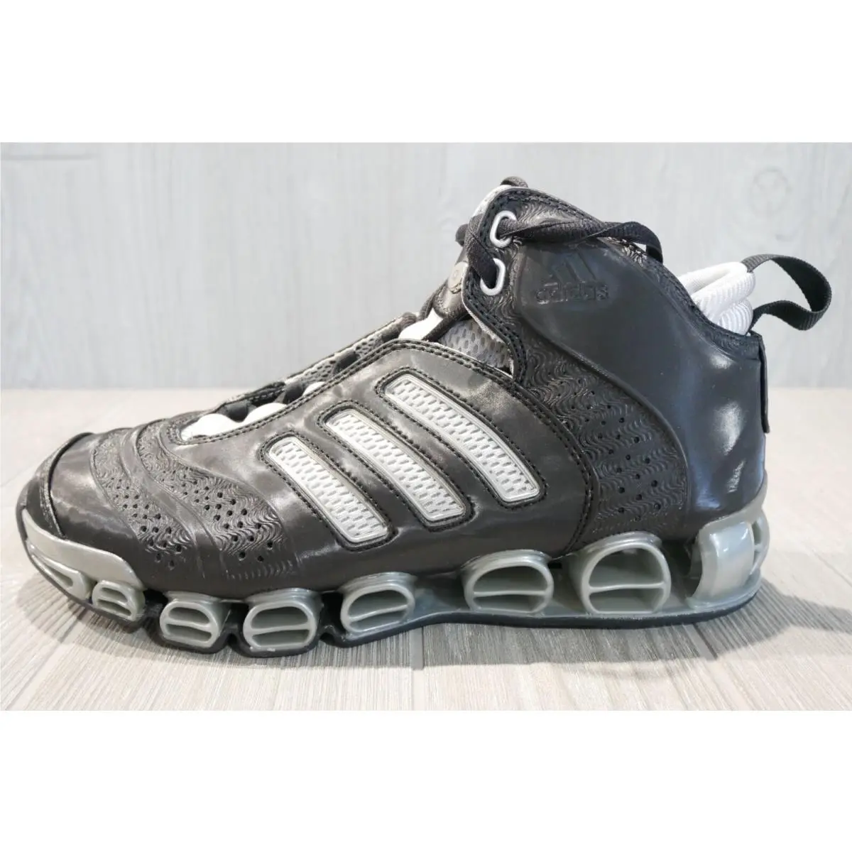 Vintage Adidas A Cub Artillery Black Basketball 2006 Shoe Mens 6.5 -9.5 Oss