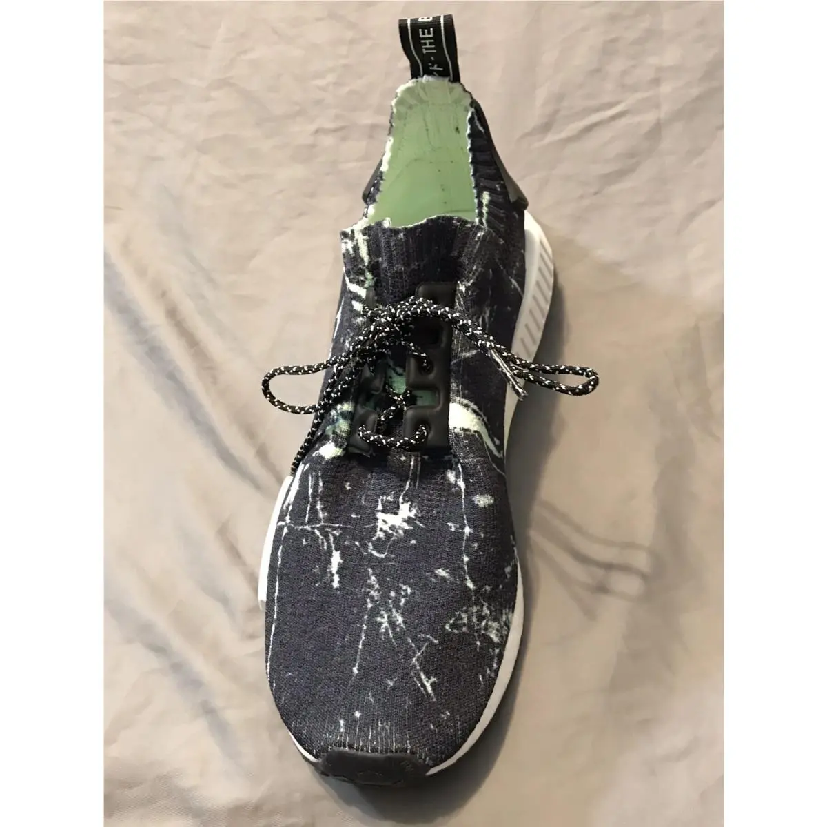 Adidas shoes - adidas NMD R1 - NMD - BB7996 - Black, Green 13