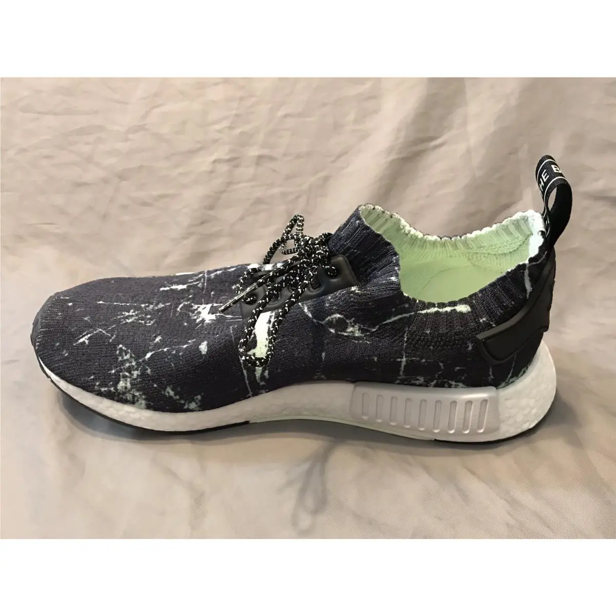 Adidas shoes - adidas NMD R1 - NMD - BB7996 - Black, Green 16