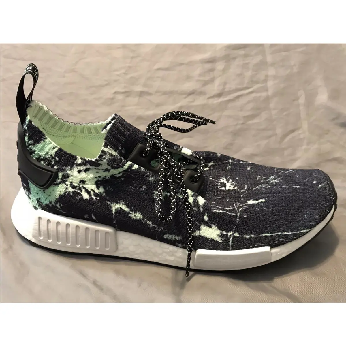 Adidas shoes - adidas NMD R1 - NMD - BB7996 - Black, Green 0