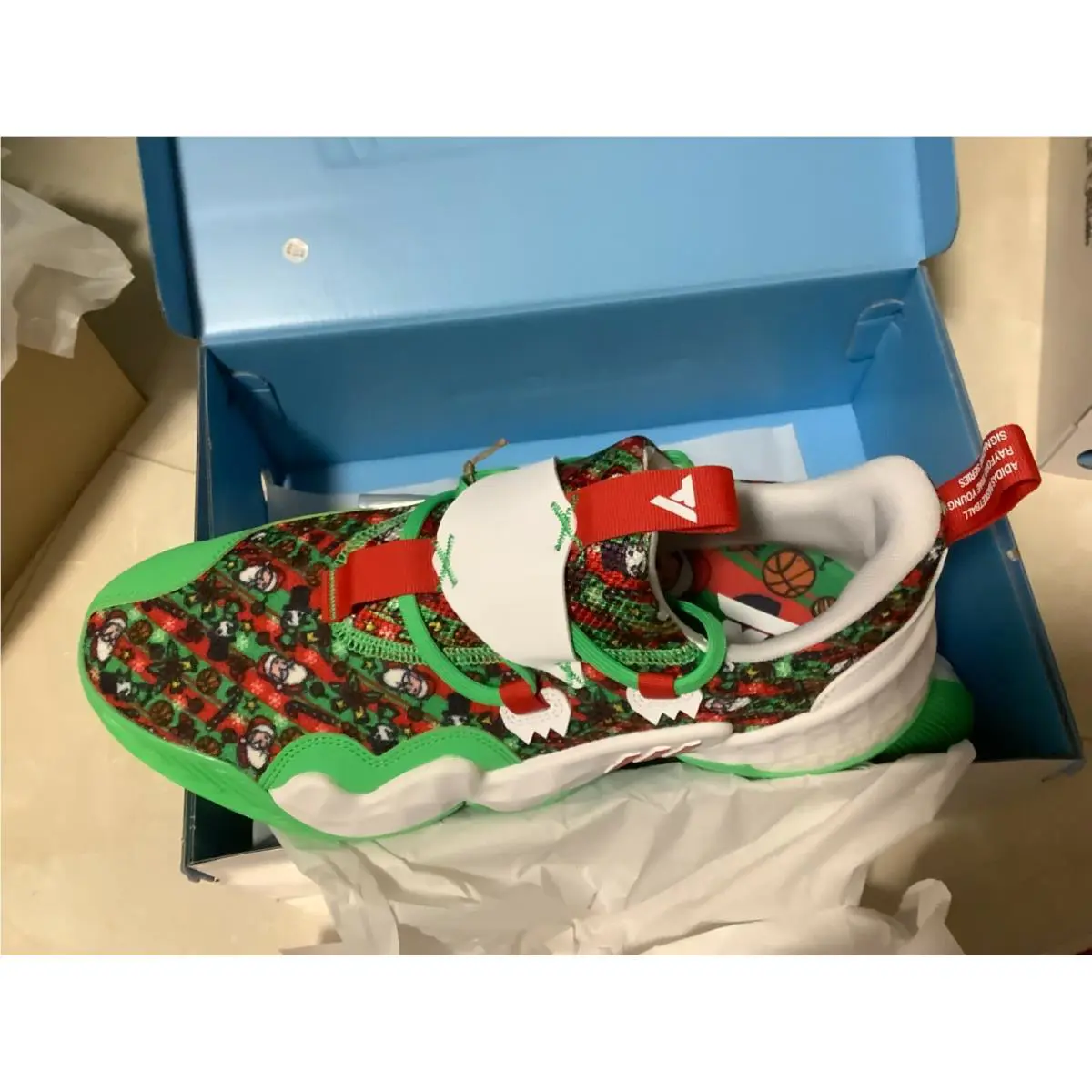 Adidas shoes - adidas Trae Young 1 Chrstmas - GY0305 - Multicolor 0