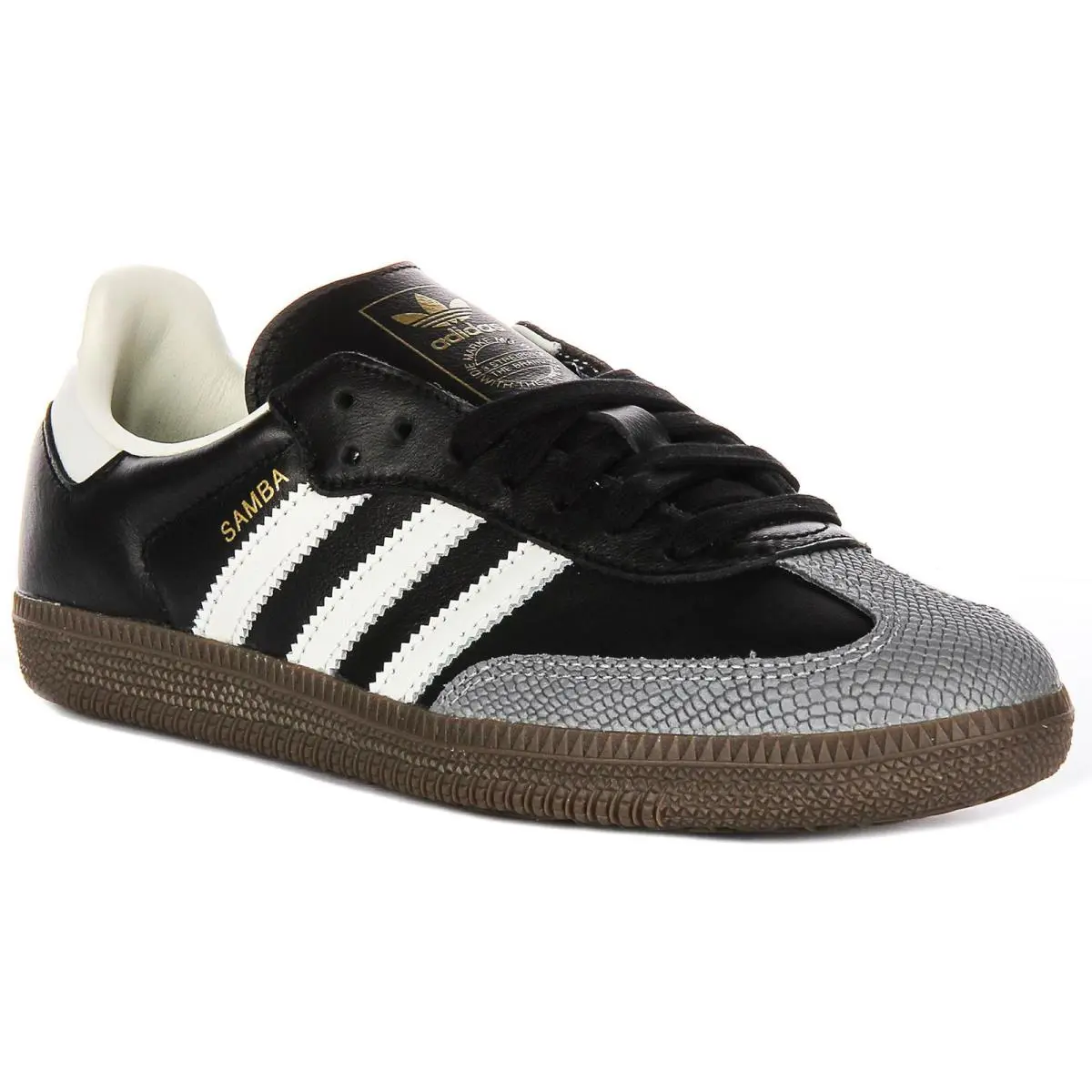 Adidas Samba OG W Retro 70s Leather Womens Sneakers In Black White US 5 - 9