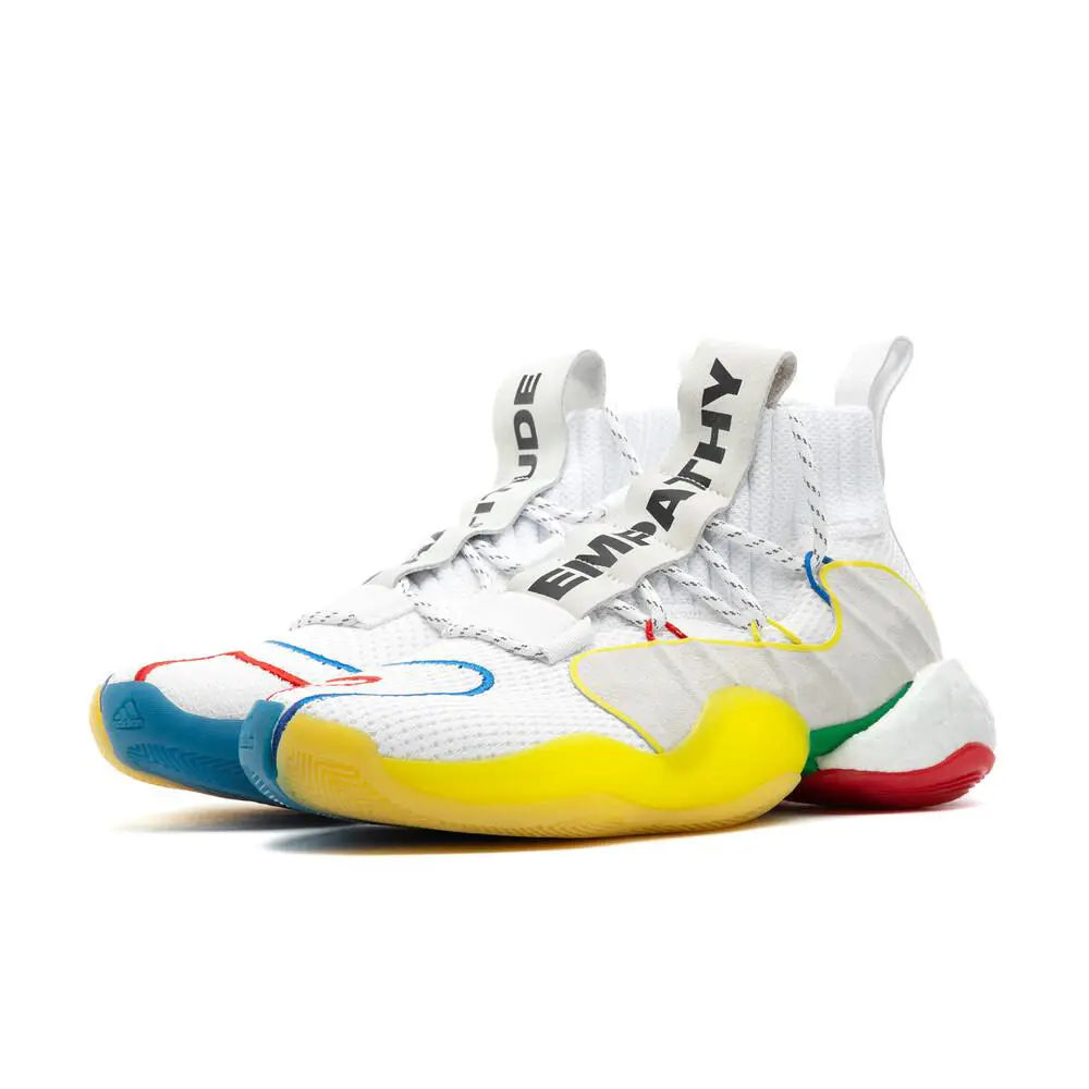 Adidas shoes - adidas Crazy BYW LVL X PW - EF3500 - WHITE/SUPCOL-SUPCOL 1